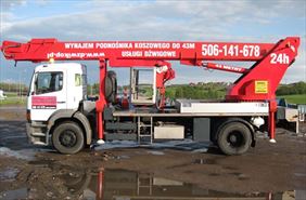 podnośnik koszowy, Paweł Szmurło Dźwigi i podnośniki, Gdańsk