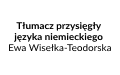 Ewa Wisełka-Teodorska Usługi w Zakresie Języków Obcych