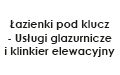 Łazienki pod klucz - Usługi glazurnicze i klinkier elewacyjny
