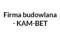 Firma budowlana - KAM-BET