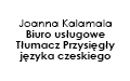 Joanna Kalamala Biuro usługowe Tłumacz przysięgły języka czeskiego