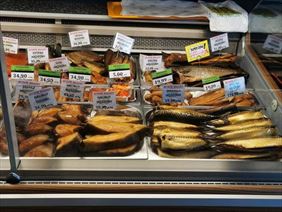 ryby wędzone, Krewetka Sklep rybny Krzysztof Osiński, Racibórz