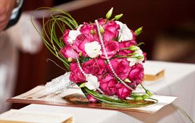 bukiet ślubny, Kwiaciarnia Floressa Adriana Waskowicz-Kulczycka, Jasienica