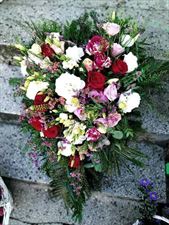 wiązanka pogrzebowa, Kwiaciarnia Floressa Adriana Waskowicz-Kulczycka, Jasienica