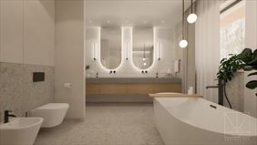 łazienka, Ventana Sur Studio, Kraków