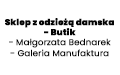 Sklep z odzieżą damska - Butik - Małgorzata Bednarek - Galeria Manufaktura