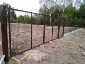 ogrodzenia panelowe ocynkowane, Fabi Panel Konrad Majcherek, Trzebina