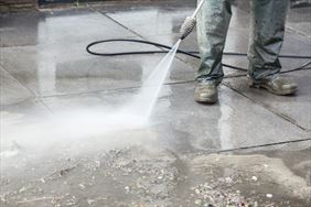 mycie betonowych podjazdów, Ral-Clean Mycie Wysokociśnieniowe Kamil Szymczak, Niniew