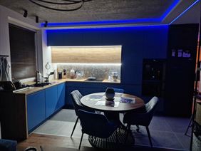 meble kuchenne z płyty MDF z lakierem, Studio mebli Format Paweł Mirosław, Lublin