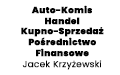 Auto-Komis Handel Kupno-Sprzedaż Pośrednictwo Finansowe Jacek Krzyżewski
