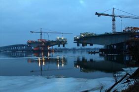 pomiary geodezyjne mostu, Miedza Usługi Geodezyjne Piotr Wesołowski, Olsztyn