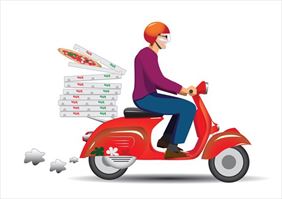 dowóz pizzy, Gingur Paweł Foltyniewicz, Wałbrzych