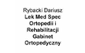 Rybacki Dariusz Lek. Med. Spec. Ortopedii i Rehabilitacji Gabinet Ortopedyczny