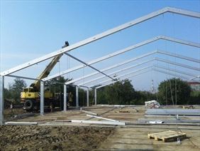 konstrukcje stalowe do hal namiotowych, Tech-Plan s.c., Będlewo