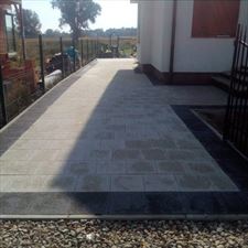 podjazd, Bruk-Trans Układanie kostki brukowej, montaż ogrodzeń panelowych, Witobel