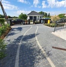 układanie kostki, Bruk-Trans Układanie kostki brukowej, montaż ogrodzeń panelowych, Witobel