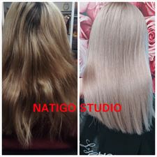 koloryzacja, Natigo Studio Natalia Bajerlein, Poznań