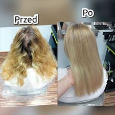 prostowanie włosów, Fryzjer damsko-męski - Beauty Hair Dominika Łukasiewicz, Ruda Komorska