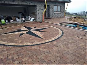 układanie kostki brukowej