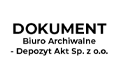 Dokument Biuro archiwalne - Depozyt akt Sp. z o. o.