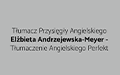 Tłumacz Przysięgły Angielskiego Elżbieta Andrzejewska-Meyer - Tłumaczenie Angielskiego Perfekt