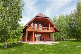 domek drewniany, ITS Sp. z o. o. Domy drewniane, szkieletowe, kanadyjskie, Białogard