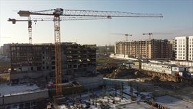 dźwig budowlany 110ECB, Master Żurawie Sp. z o.o., Warszawa