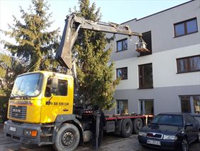 usługi dźwigiem, Edward Ręcławowicz Usługi dźwigowe, Warszawa