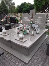 kamienne nagrobki, Leszek Brzostek Zakład kamieniarsko budowlany, Żyrardów