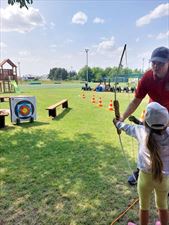 strzlanie z łuku, Warsaw Sport Camps - Półkolonie sportowe - Nauka gry w tenisa, Warszawa