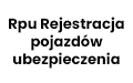 Rpu Rejestracja pojazdów ubezpieczenia