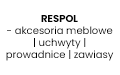 RESPOL - akcesoria meblowe | uchwyty | prowadnice | zawiasy