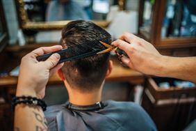 męska fryzura, Bartber - Bartłomiej Łukaszewski - Barber Fryzjer Męski, Mińsk Mazowiecki