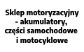 Sklep motoryzacyjny Tomasz Ciszek