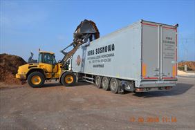 załadunek kory, Kor-Drew Sędek Dariusz, Sanie