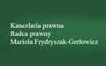 Mariola Frydryszak-Gerłowicz Kancelaria prawna