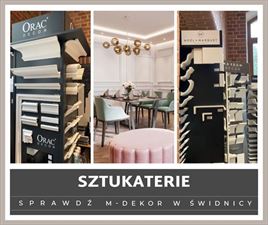 sztukateria, M-Dekor Salon dekoracji wnętrz, Świdnica