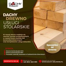 sprzedaż drewna, Dach-Konstruktor sp. z o.o., Jedlina-Zdrój