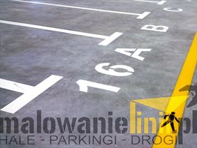 oznakowanie magazynu, Malowanielinii.pl Sp. z o.o., Wrocław