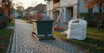 Błędy przy załadunku kontenera: Jak zorganizować wywóz gruzu w Krakowie Podgórzu