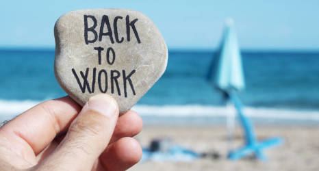 8 sposobów, jak bezboleśnie wrócić do pracy po urlopie