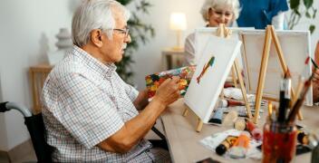 Zajęcia dodatkowe w Domu Seniora Tęcza